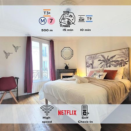 L'Oasis - Charmant Appartement Metro Porte D'Italie Le Kremlin-Bicêtre Exterior foto